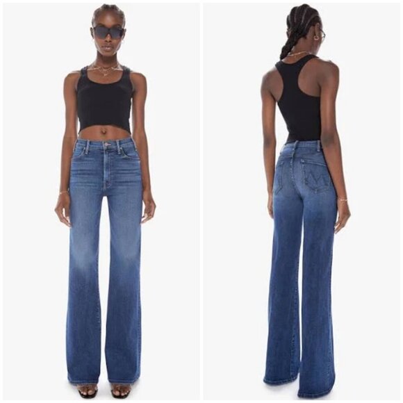 💕MOTHER💕 The Hustler Roller Heel Jeans ~ Need For Speed 32 NWT - Picture 1 of 16
